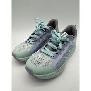 Hi-Tec Womens Running Shoes Size 8 Gray Mint Athletic Sneakers CH80450W-LL
